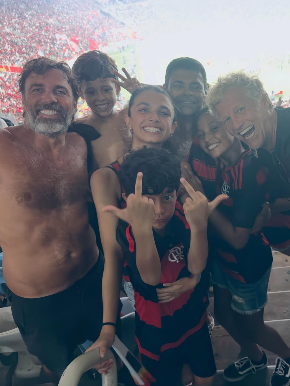 Marcelo Faria dividiu 'dump' de fotos raras com a filha, Felipa — Foto: Reprodução/Instagram