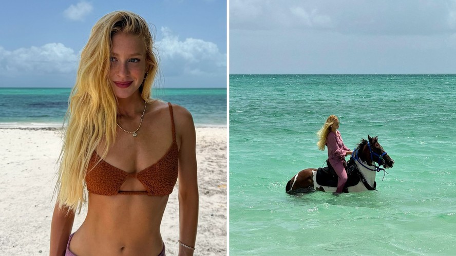 Marina Ruy Barbosa esbanja estilo em dia de sol e renova o bronzeado