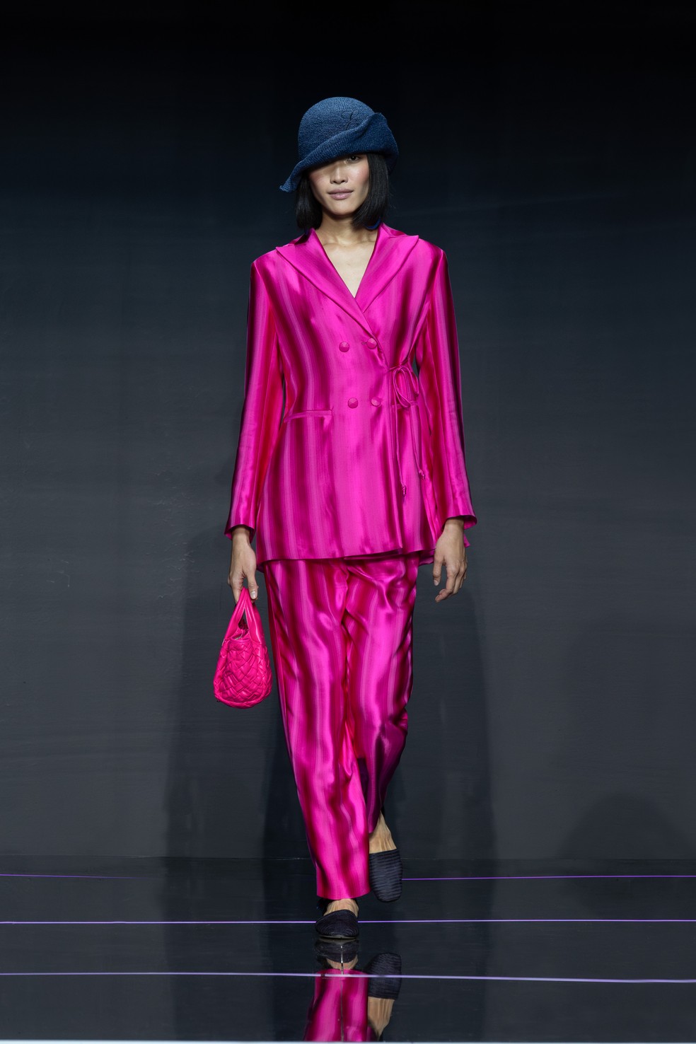Emporio Armani primavera/verão 2024 — Foto: Divulgação