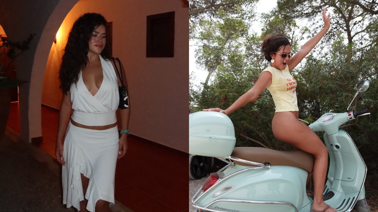 Maisa compartilha registros de férias em Ibiza nas redes sociais