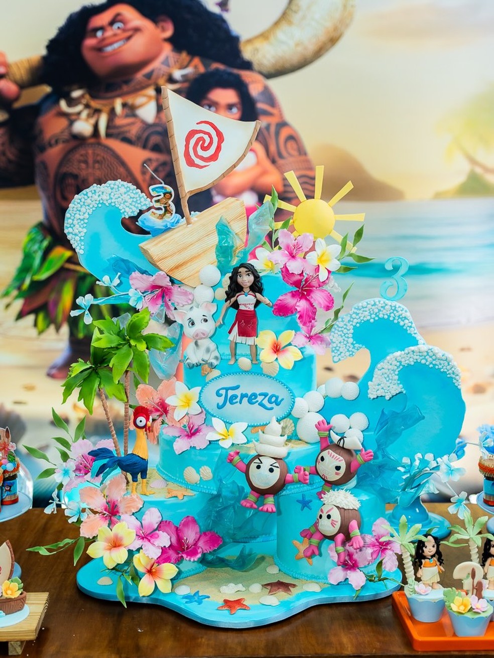 Thaila Ayala mostra superfesta de aniversário da filha — Foto: Reprodução/ Instagram