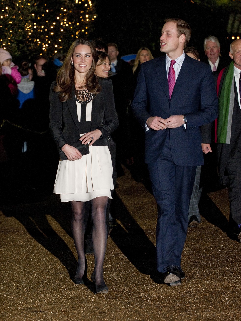 O estilo de Kate foi se adequando aos poucos à Família Real — Foto: Getty Images