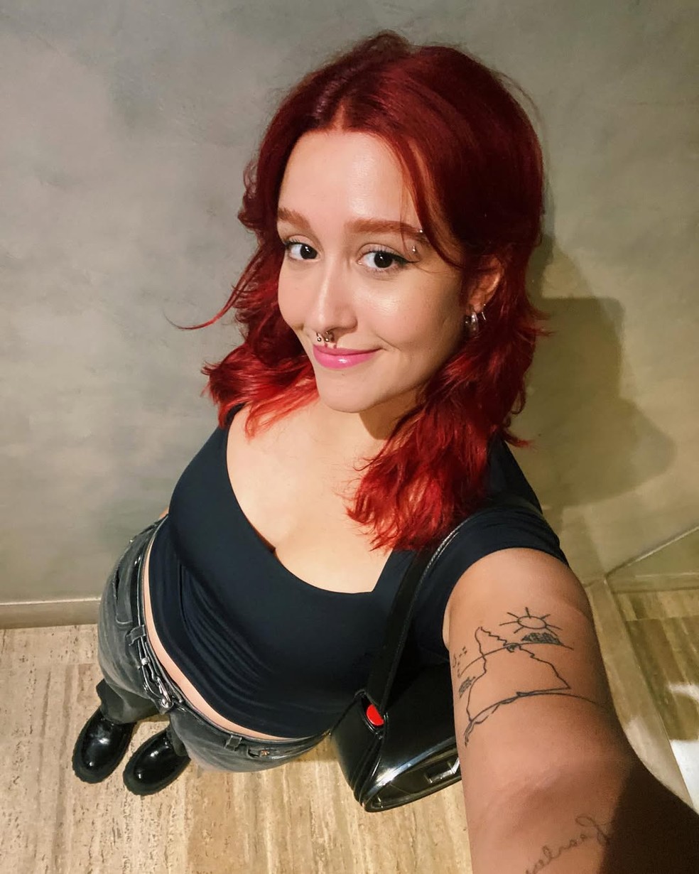 Lorena criou o dix para mostrar sua rotina no intercâmbio — Foto: Reprodução/ Instagram