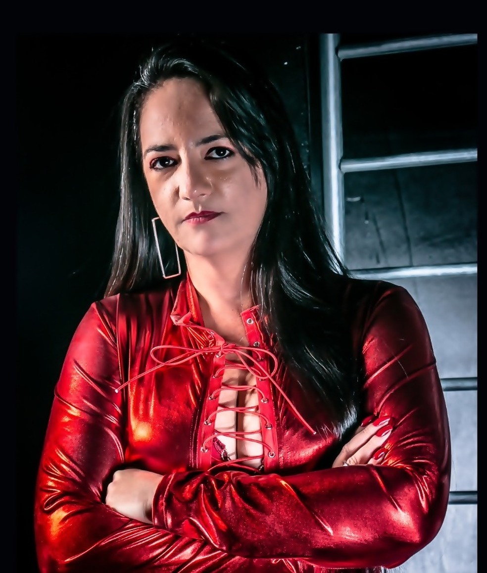 Valentina Severo, é dominadora e dona de uma masmorra de BDSM em São Paulo — Foto: Reprodução/Acervo Pessoal