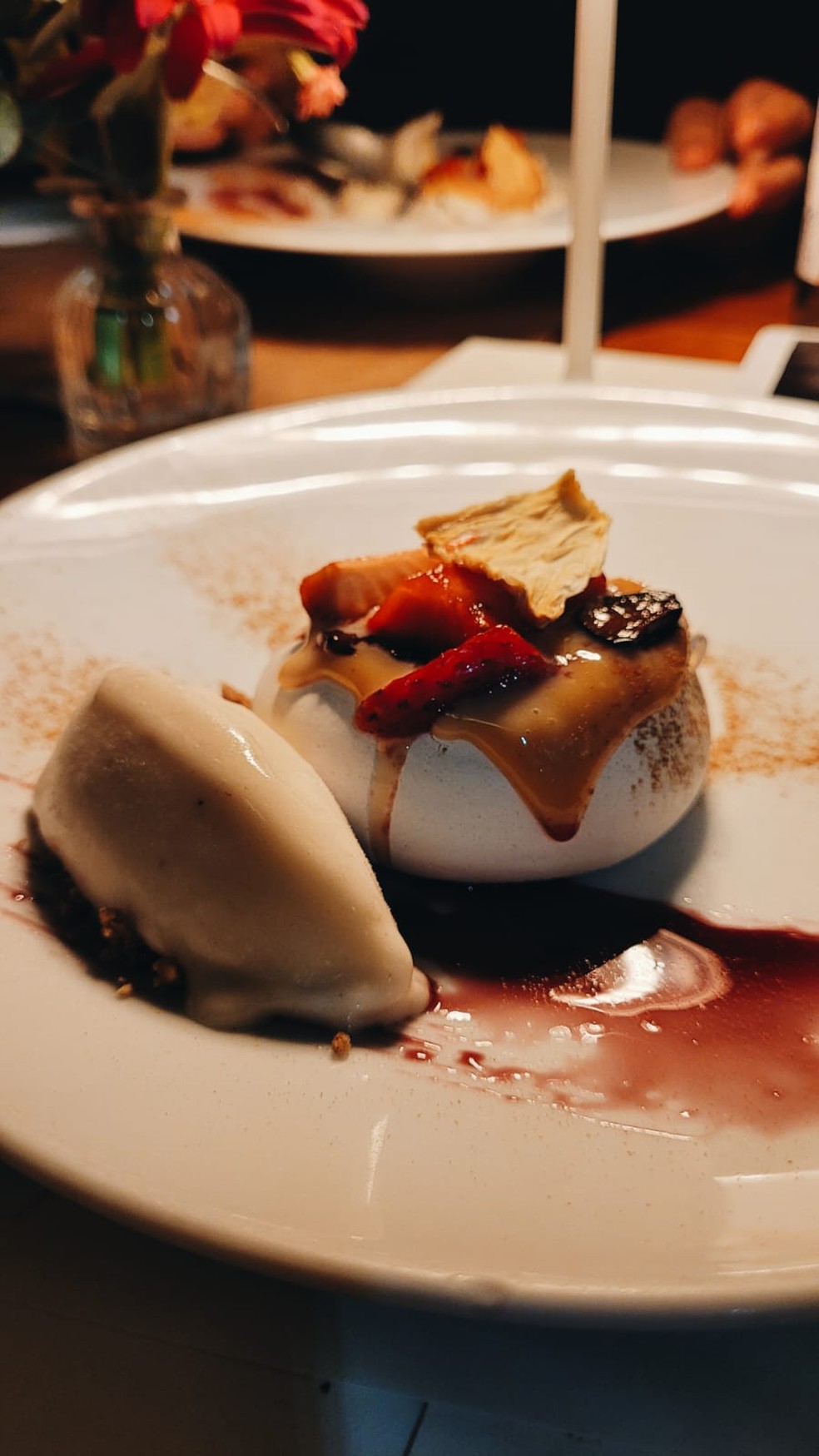 Cenas do jantar de 30 anos do Carlota — Foto: Acervo pessoal