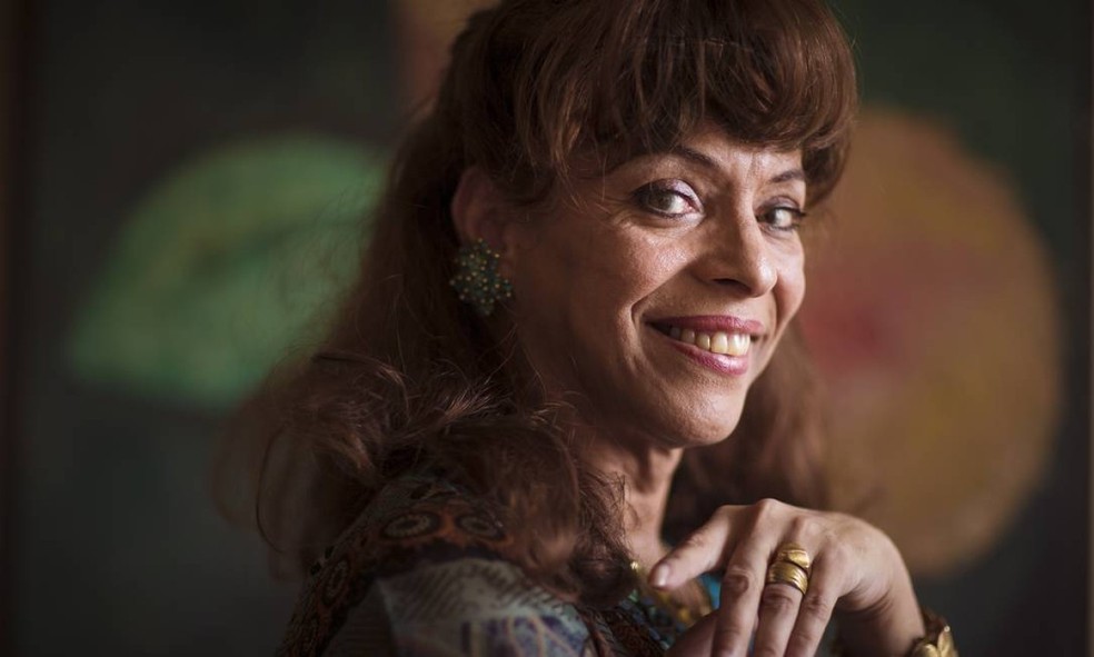 A atriz Claudia Celeste, em 2016 — Foto: Leo Martins / Agência O Globo