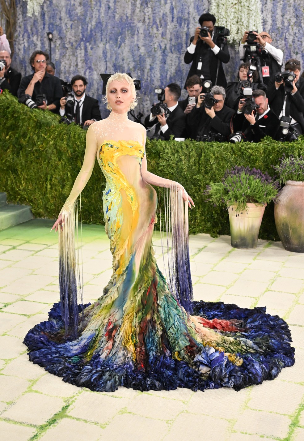 Emma Chamberlain no MET Gala 2026 — Foto: Getty Images