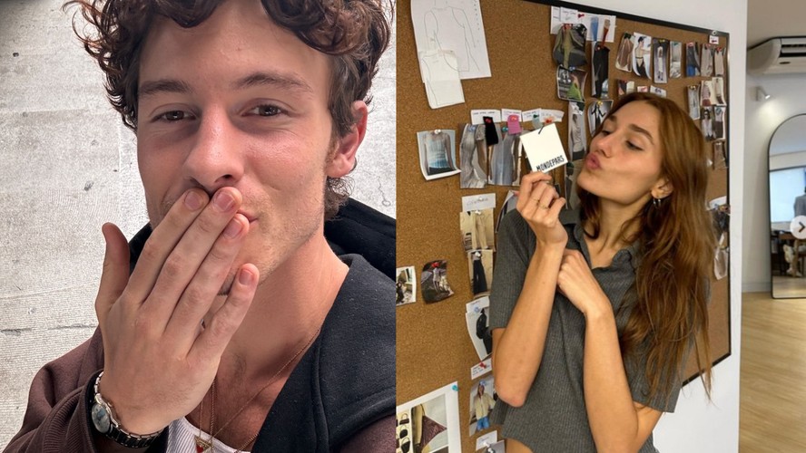 Shawn Mendes aparece usando casaco de moletom da marca de Sasha