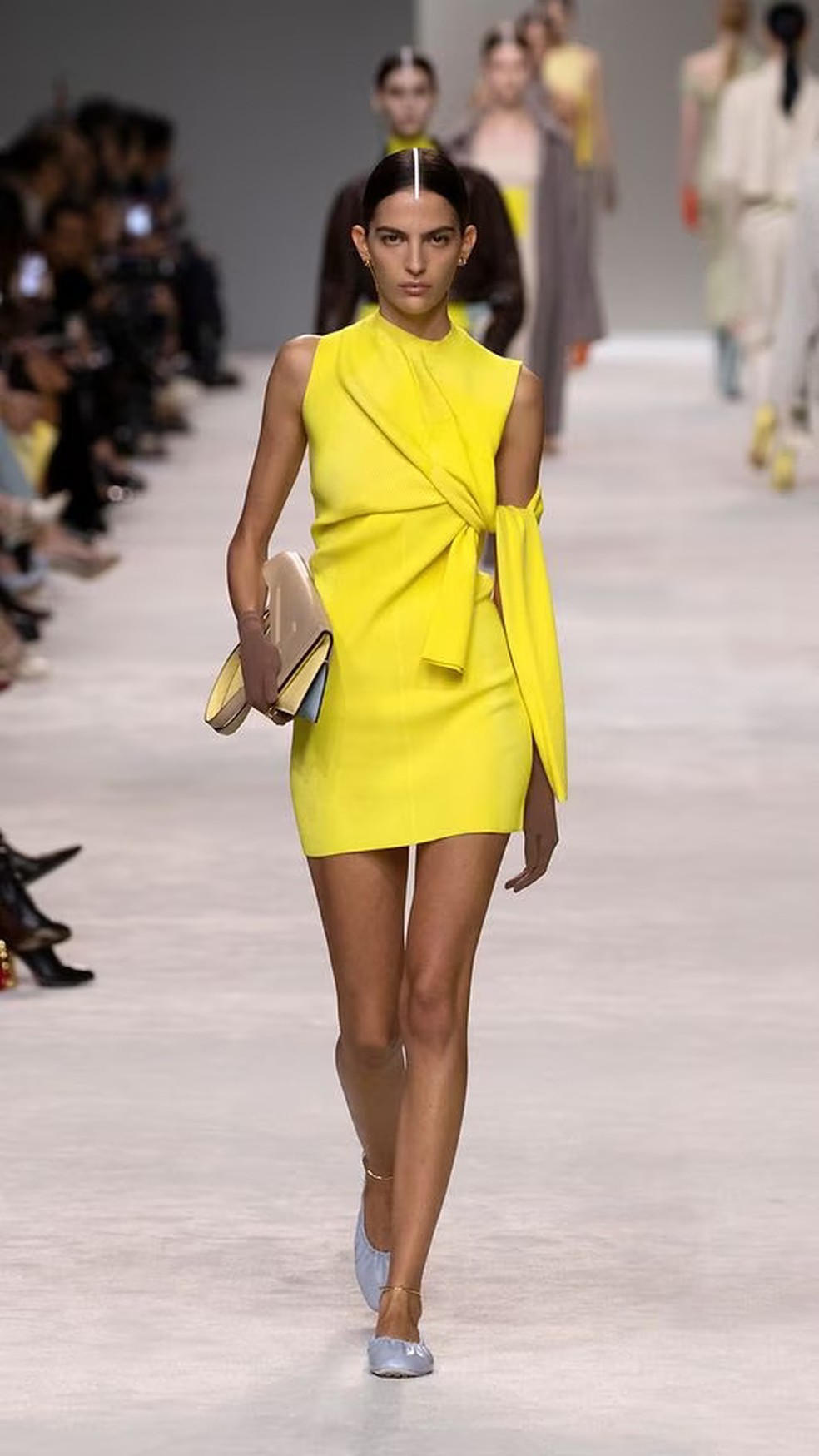 Semana de Moda de Milão: Fendi — Foto: Divulgação