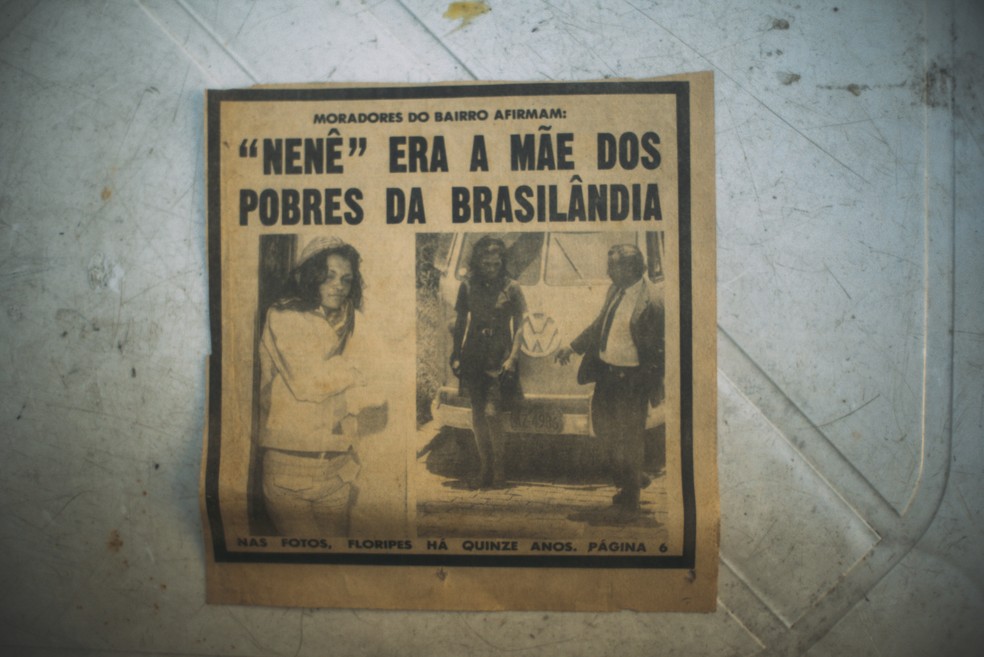 Nenê da Brasilândia foi tratada pela imprensa da época com sexismo — Foto: Reprodução/Arquivo