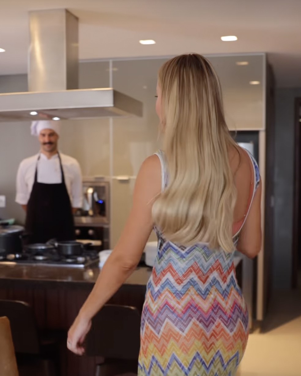 Tem até chef particular: Ana Paula Siebert, casada com Justus, se ...