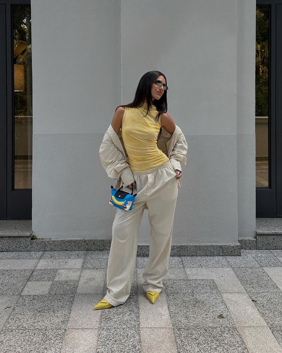 Amarelo-manteiga com outros tons suaves — Foto: Reprodução/Instagram @ffernandinha