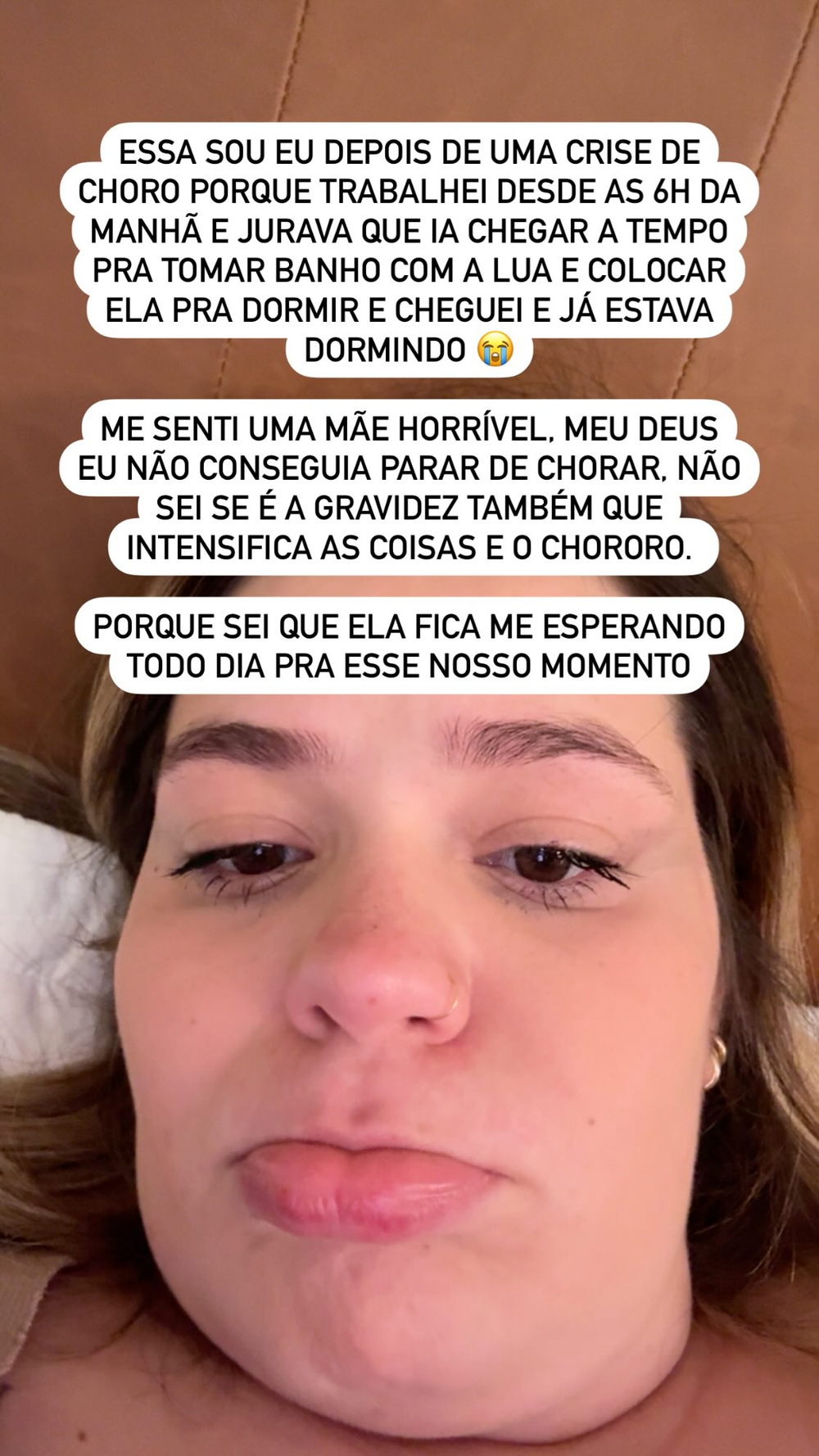 Viih Tube tem crise de choro após atrasar para colocar Lua para dormir ...