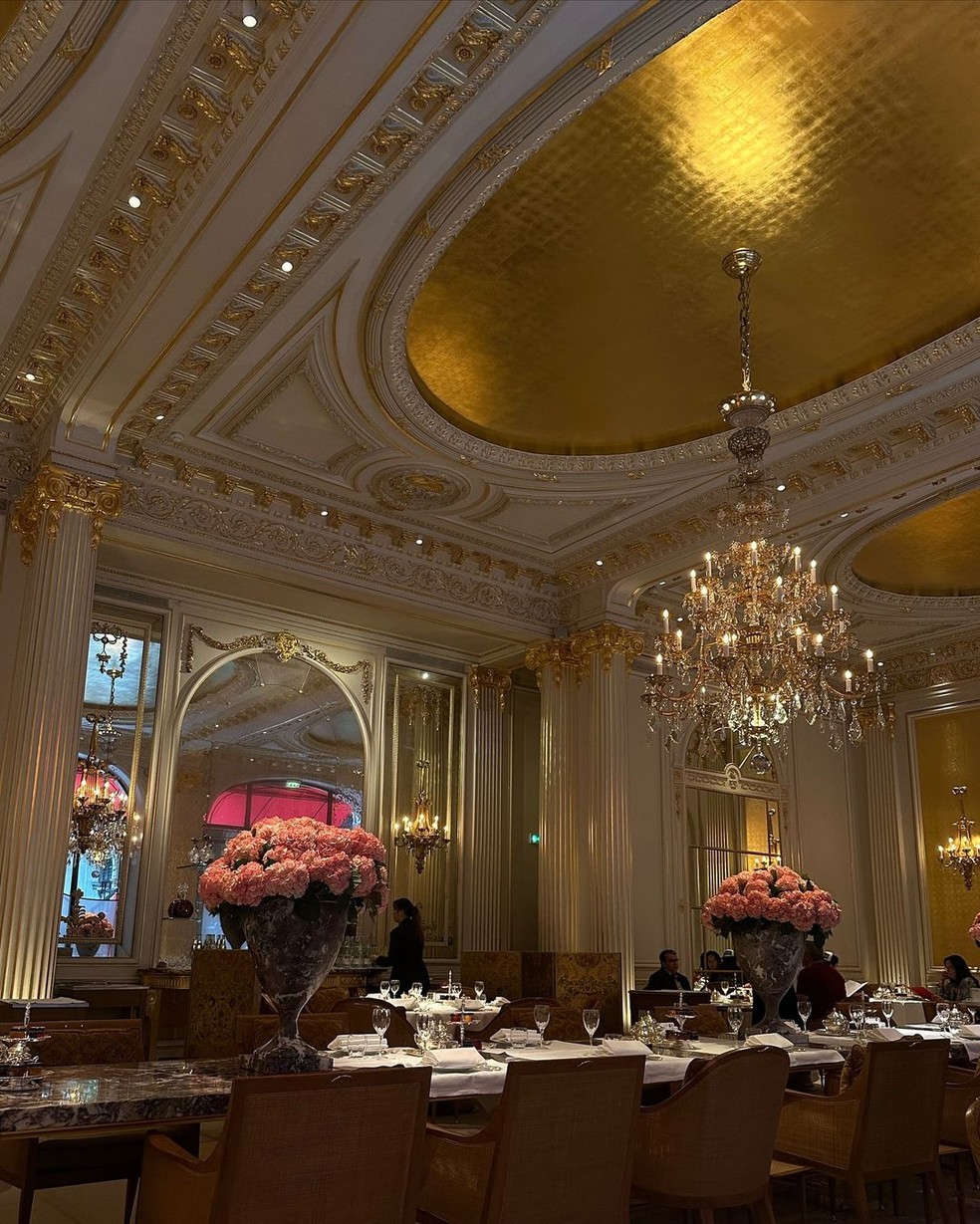 Sasha Meneghel: hotel de luxo na França — Foto: Reprodução/Instagram