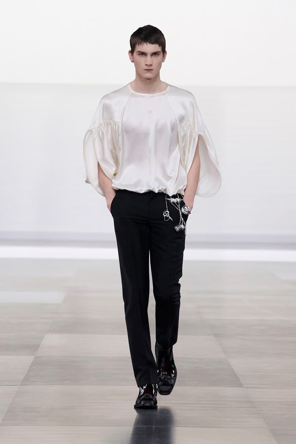 Desfile masculino de outono/inverno 2025 da Dior — Foto: Divulgação: Dior