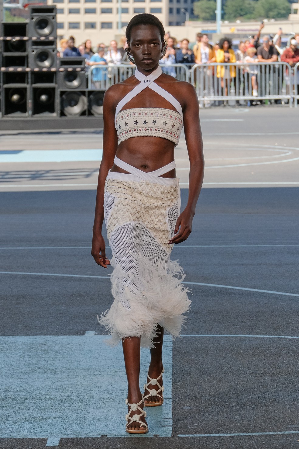 Off White primavera/verão 2025 — Foto: Getty Images