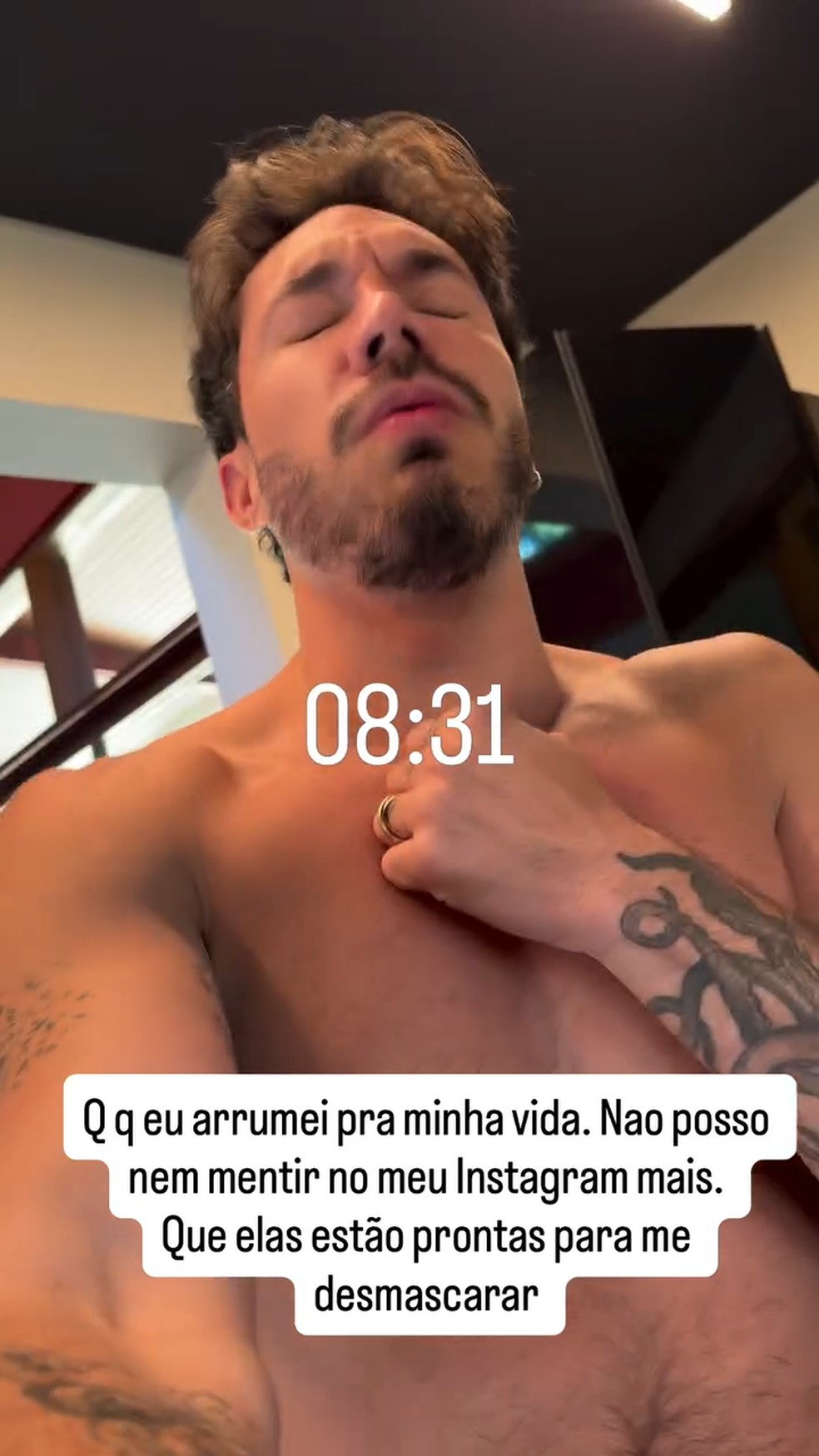 Babás desmentem Eliezer após drama nas redes sociais: 'Não posso mais nem mentir em paz' — Foto: Reprodução/ Instagram