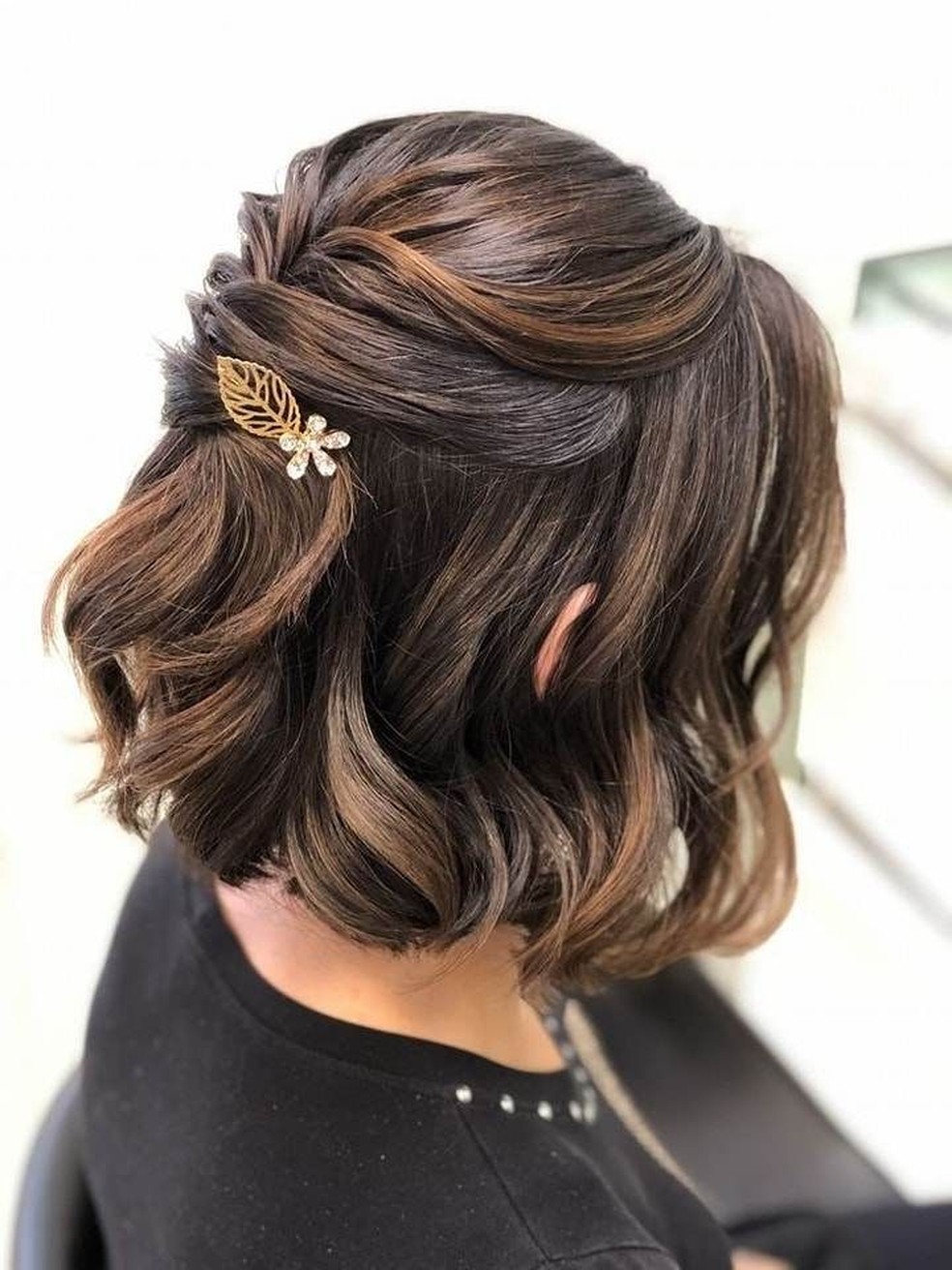 Penteados para casamento com cabelo solto: inspirações que você nem ...
