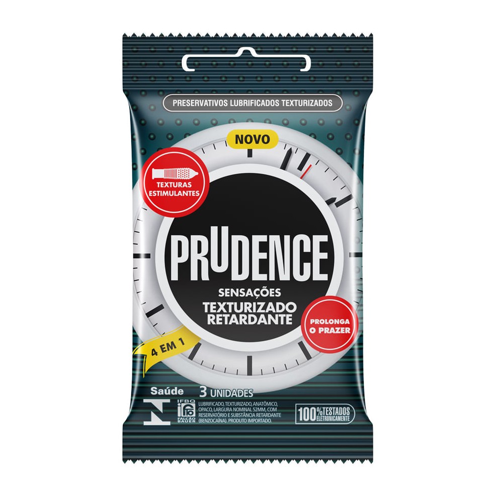 Prudence Sensações Texturizado e Retardante — Foto: Divulgação