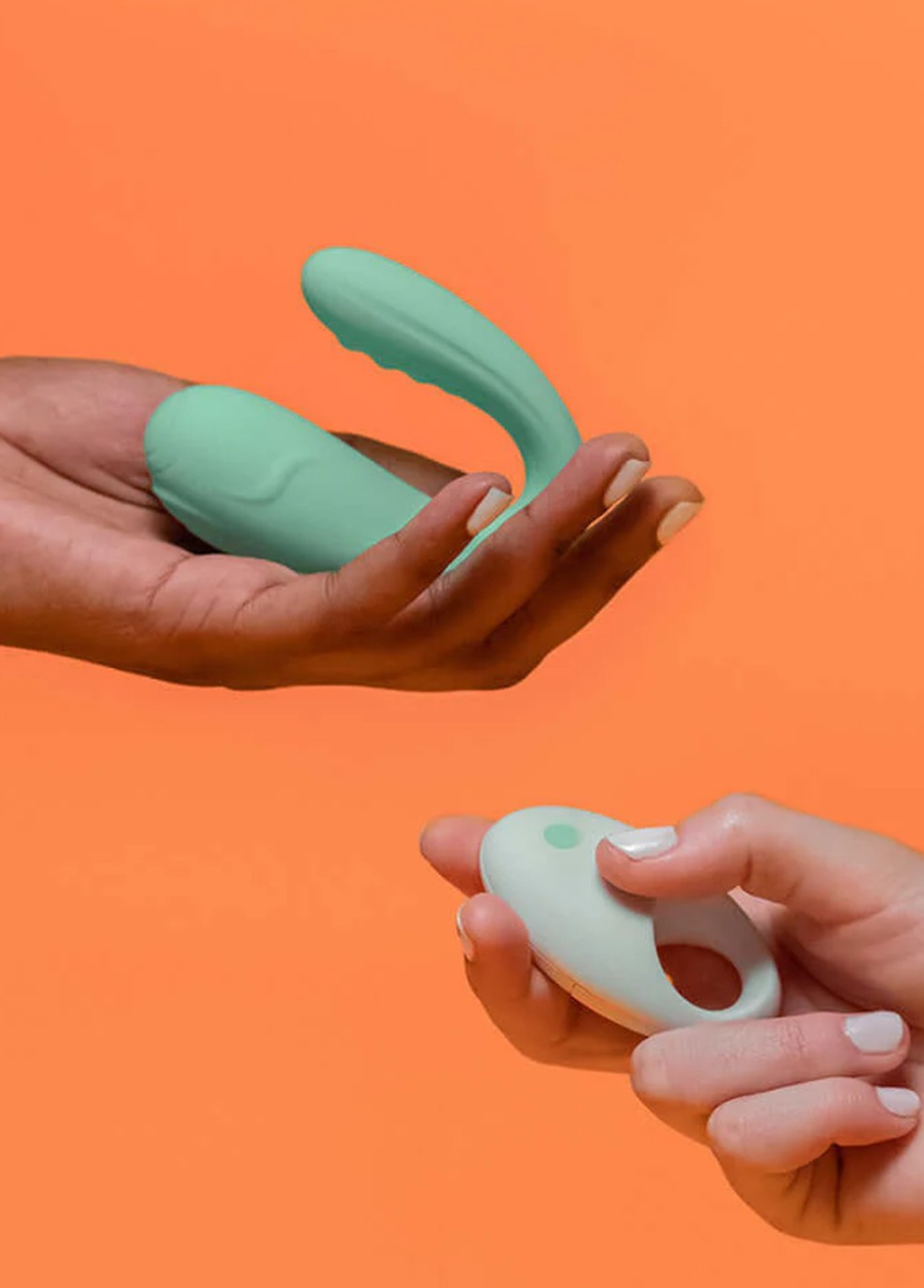 Vibrador WE Vibro para casais, da Pantynova, R$389,90 — Foto: Divulgação