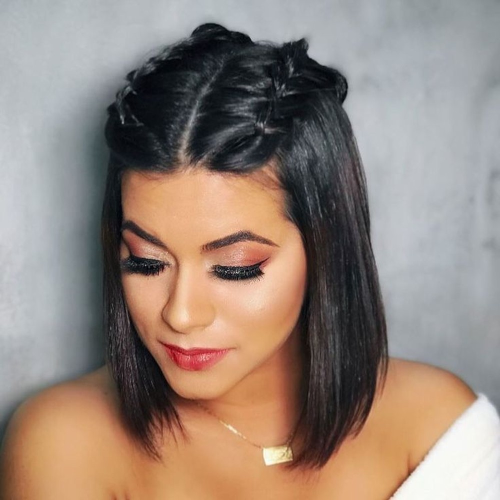 Penteado em cabelo curto para madrinha: inspirações que vão te deixar ...