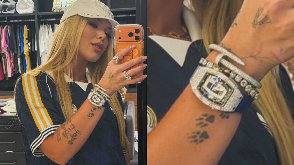 Virginia Fonseca e a foto com relógio de R$ 3 milhões