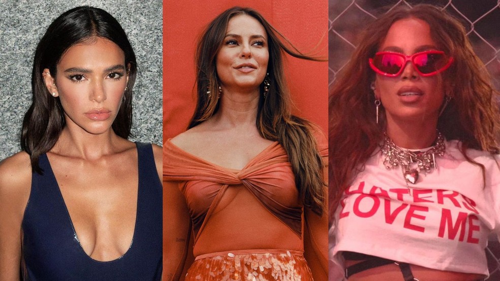 Paolla Oliveira Bruna Marquezine Anitta e mais famosas que  