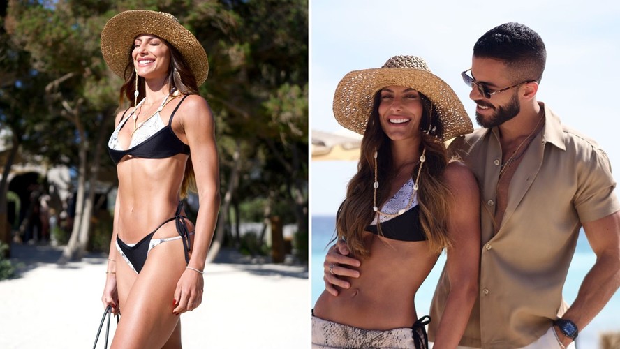 Mari Gonzalez posa em Ibiza