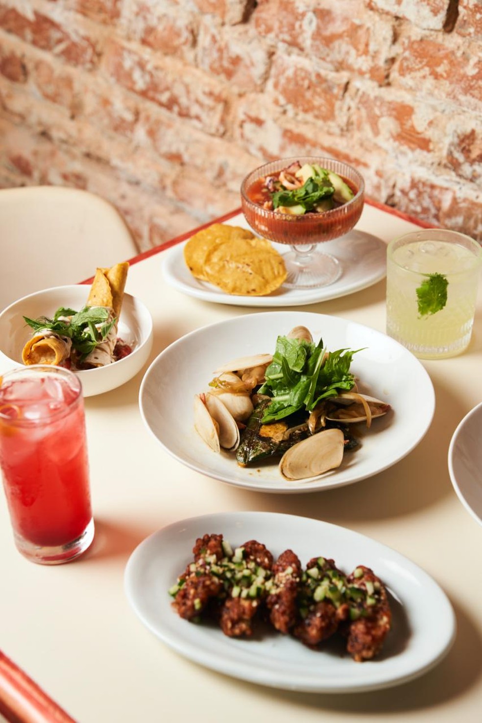 Pratos da LosDos Cantina — Foto: Divulgação
