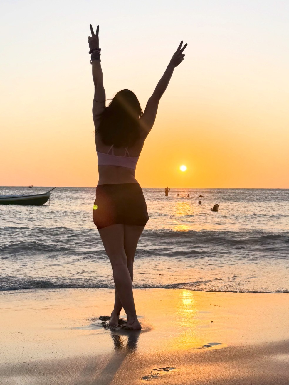 Carol Castro mostra cliques de viagem ao Ceará — Foto: Reprodução/Instagram