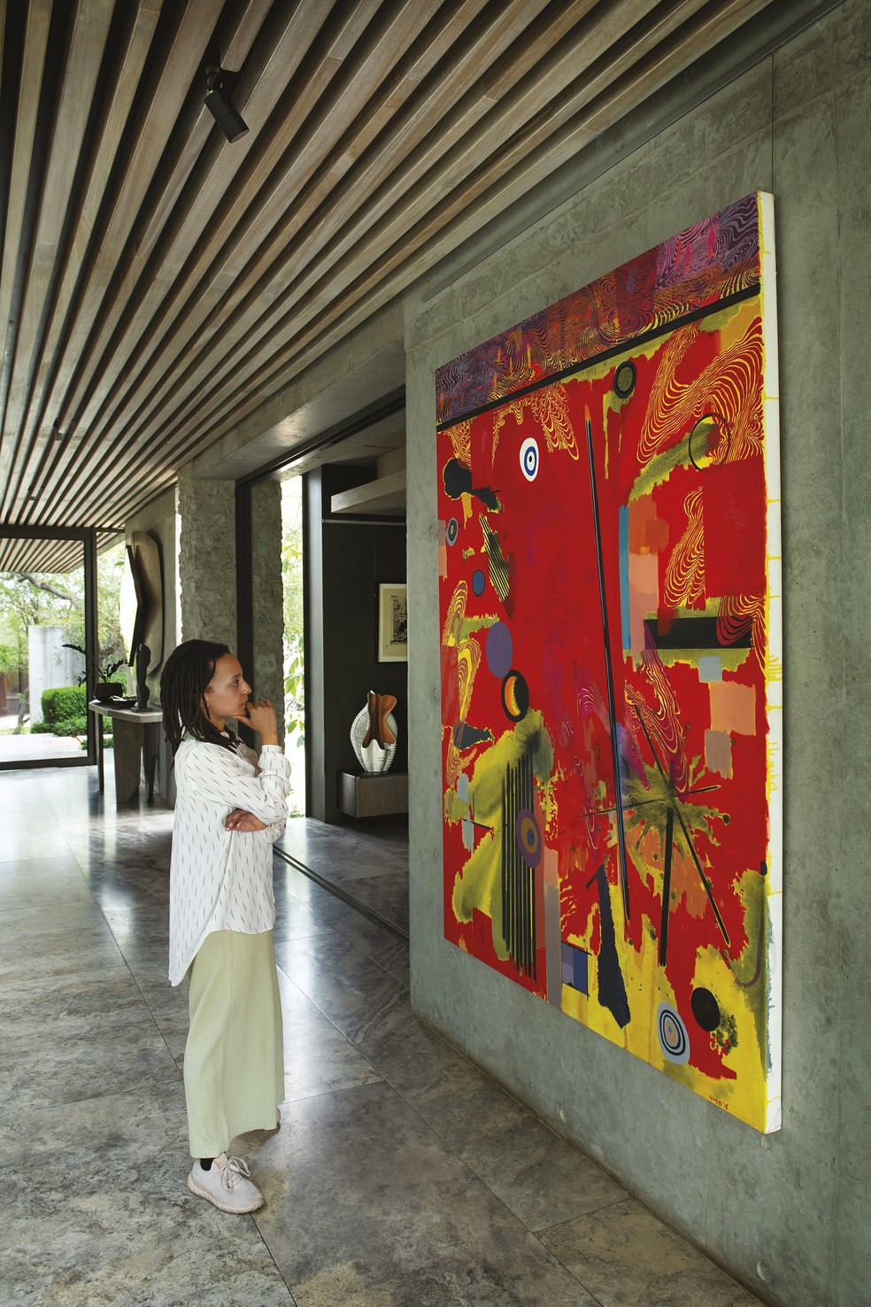 Arte em safári: hotel de luxo na África do Sul abriga galeria de arte