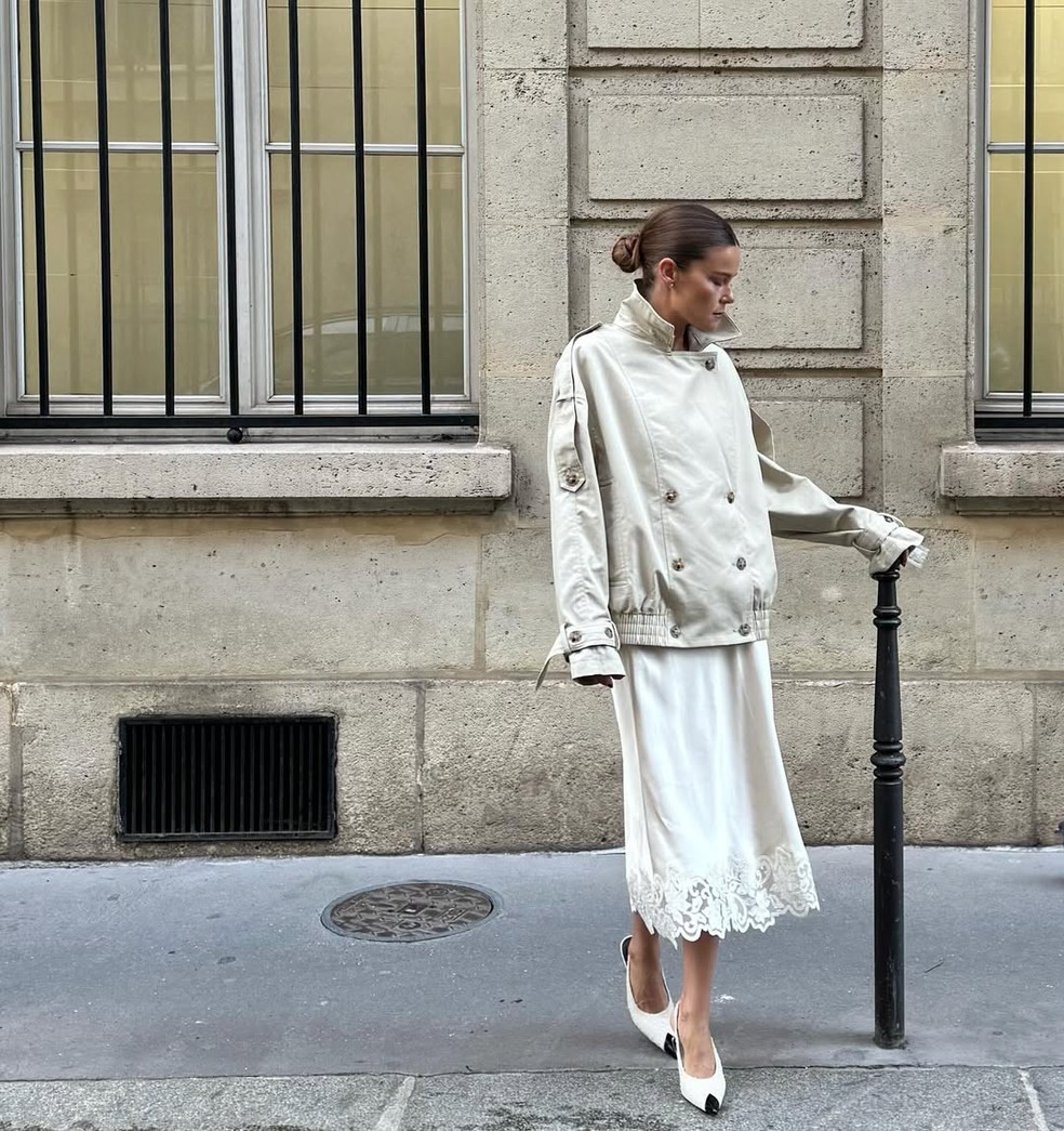 Por que os clássicos sapatos bicolores estão de volta ao centro da moda? — Foto: Reprodução/Instagram @rikkekrefting