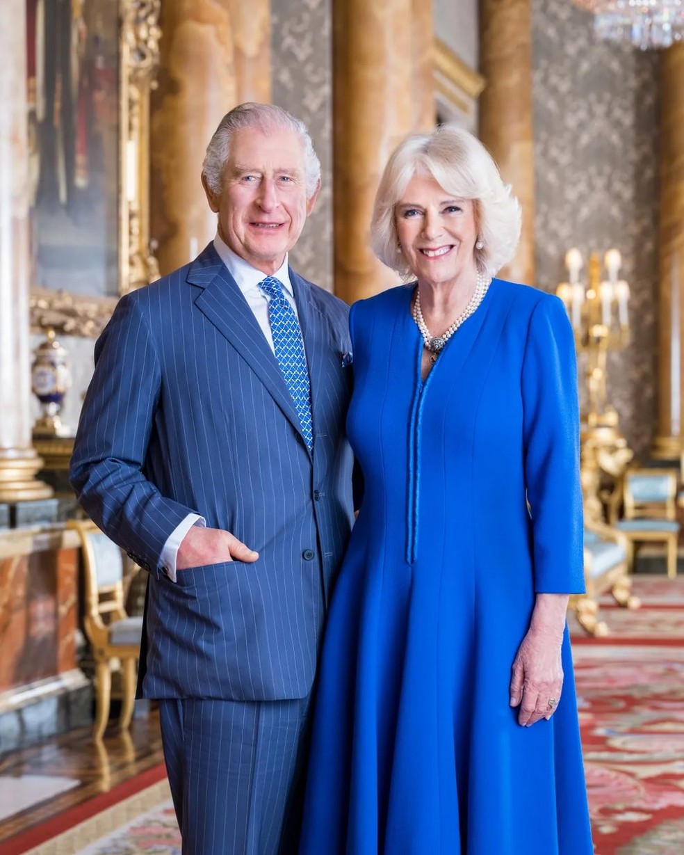 Rei Charles III e Camilla Parker — Foto: reprodução/instagram