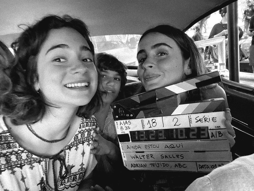 Selton Mello mostrou bastidores de 'Ainda Estou Aqui' — Foto: Reprodução/ Instagram