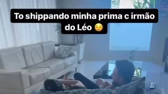 Karoline Lima revela que torce para prima namorar irmão de Léo Pereira