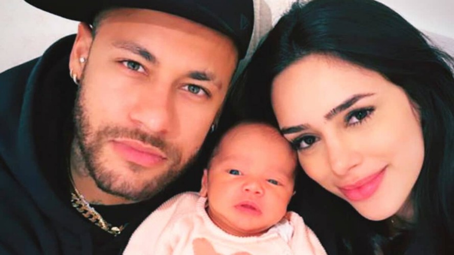 Neymar e Bruna Biancardi fazem acordo para o bem da filha após noivado chegar ao fim