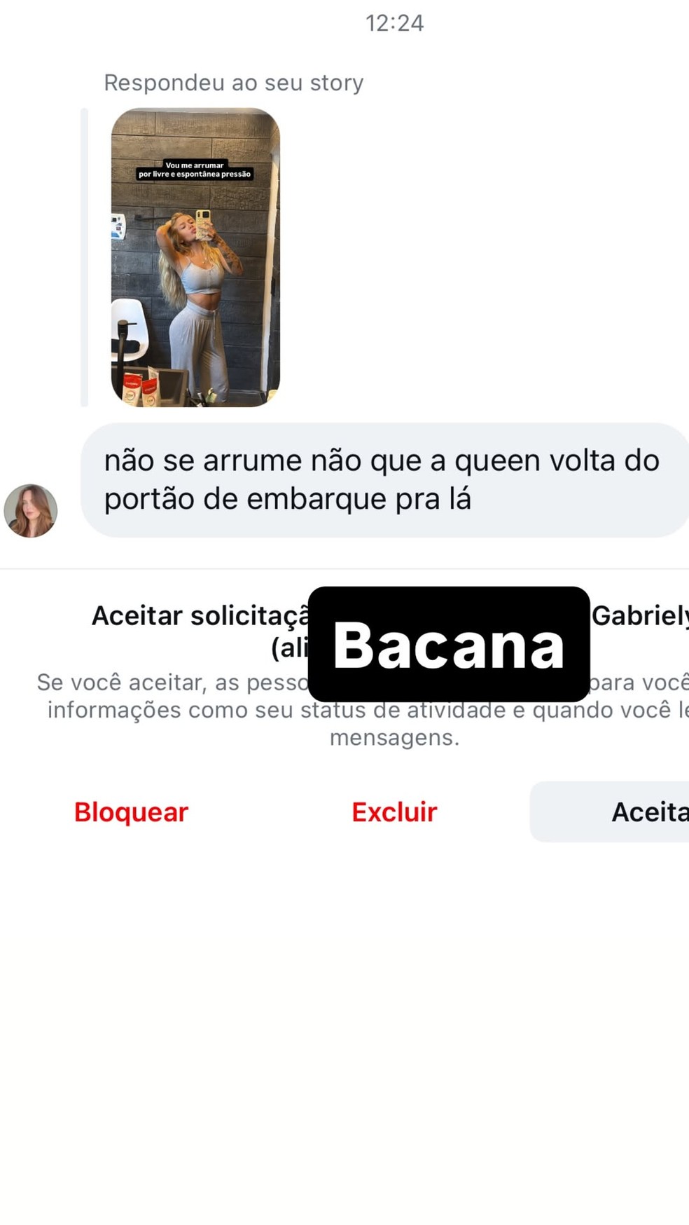 Após dias com Éder Militão, Cecília retorna para a casa da mãe, Karoline Lima, que comemora: 'Meu bebê' — Foto: Reprodução/Instagram