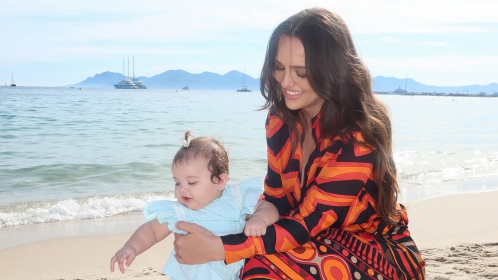 Rafa Kalimann com a filha, Zuza — Foto: Reprodução/ Instagram @rafakalimann