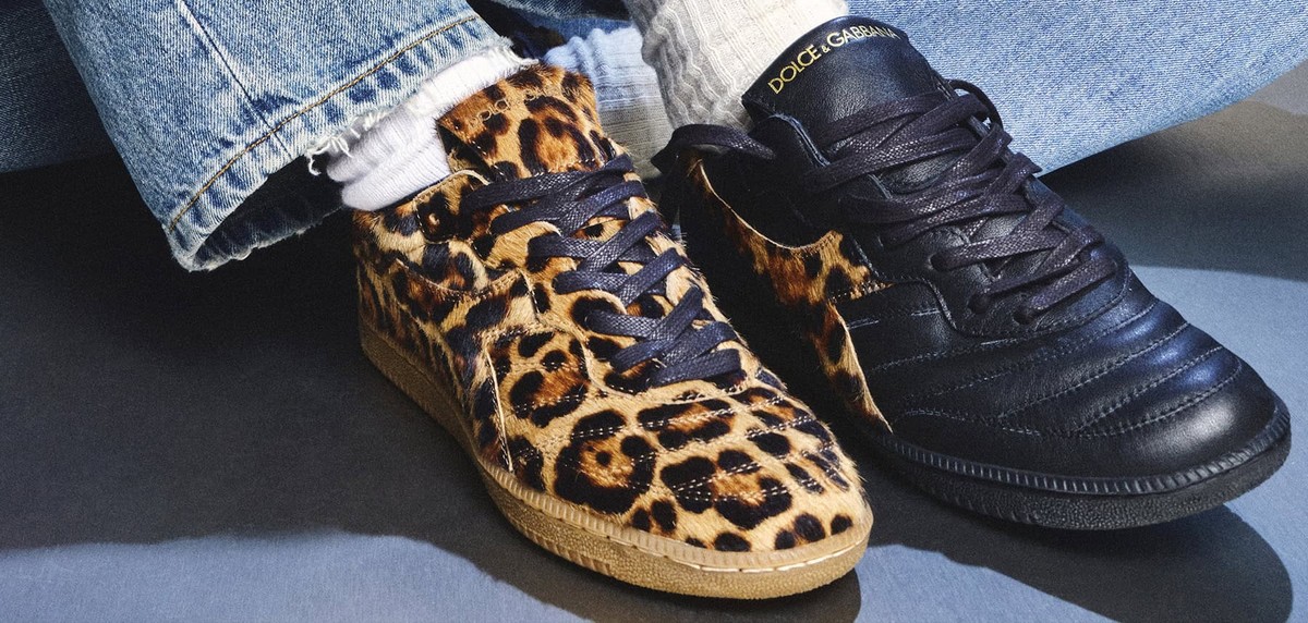 Dolce & Gabbana adiciona seu maximalismo a tênis e chuteiras