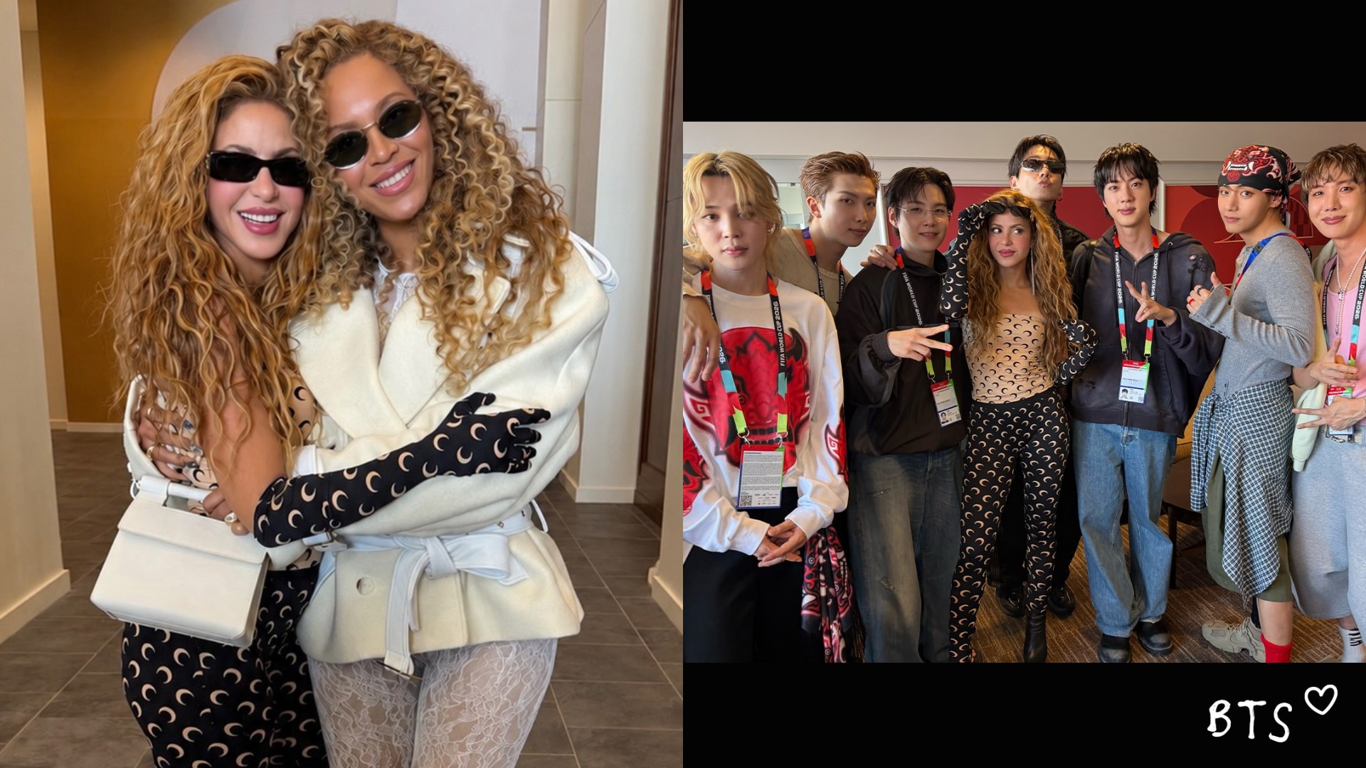 Shakira partilha bastidores da final da Copa do Mundo com estrelas globais