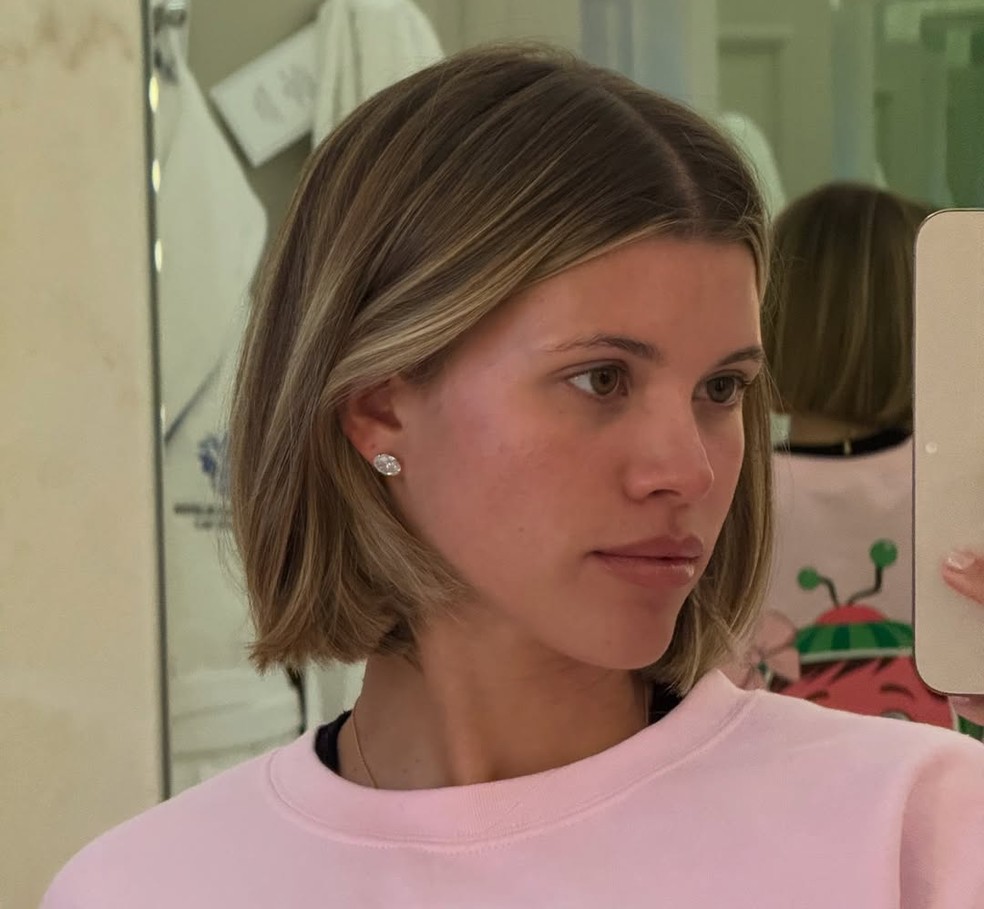 French bob de Sofia Richie — Foto: Reprodução Instagram @sofiarichie