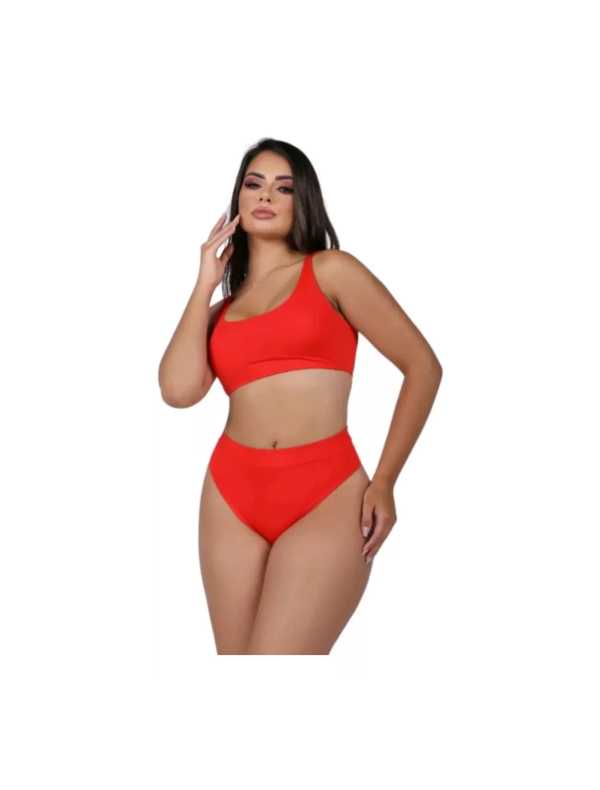 Biquini formato top faixa Tropicana Modas