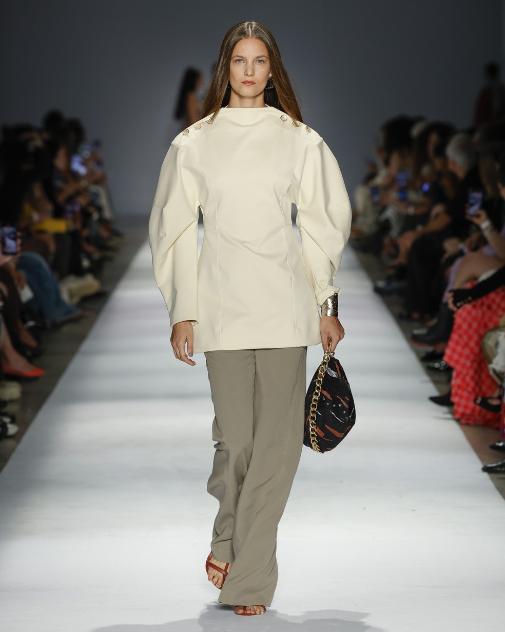 Lilly Sarti no SPFW N 58 — Foto: Divulgação