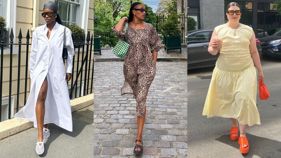 Opções de vestidos perfeitas para usar no trabalho neste verão — Foto: Reprodução/Instagram