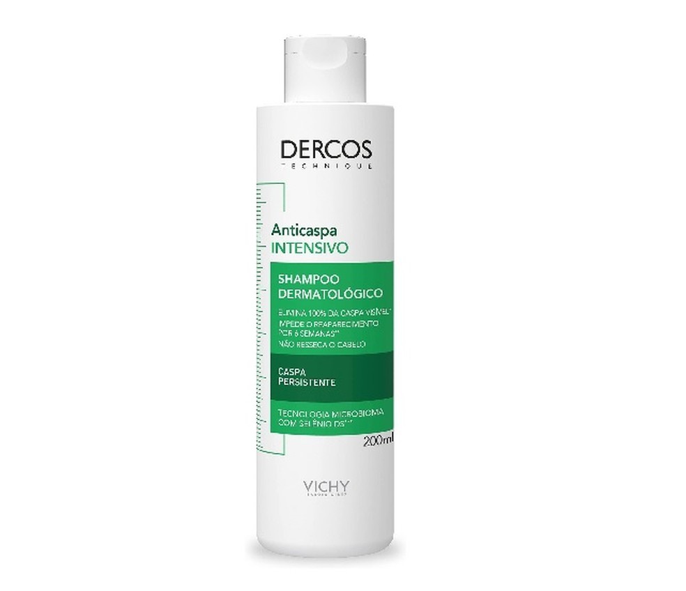 Shampoo Anticaspa Intensivo Dercos Vichy é projetado para cabelos com caspa recorrente — Foto: Reprodução/Amazon