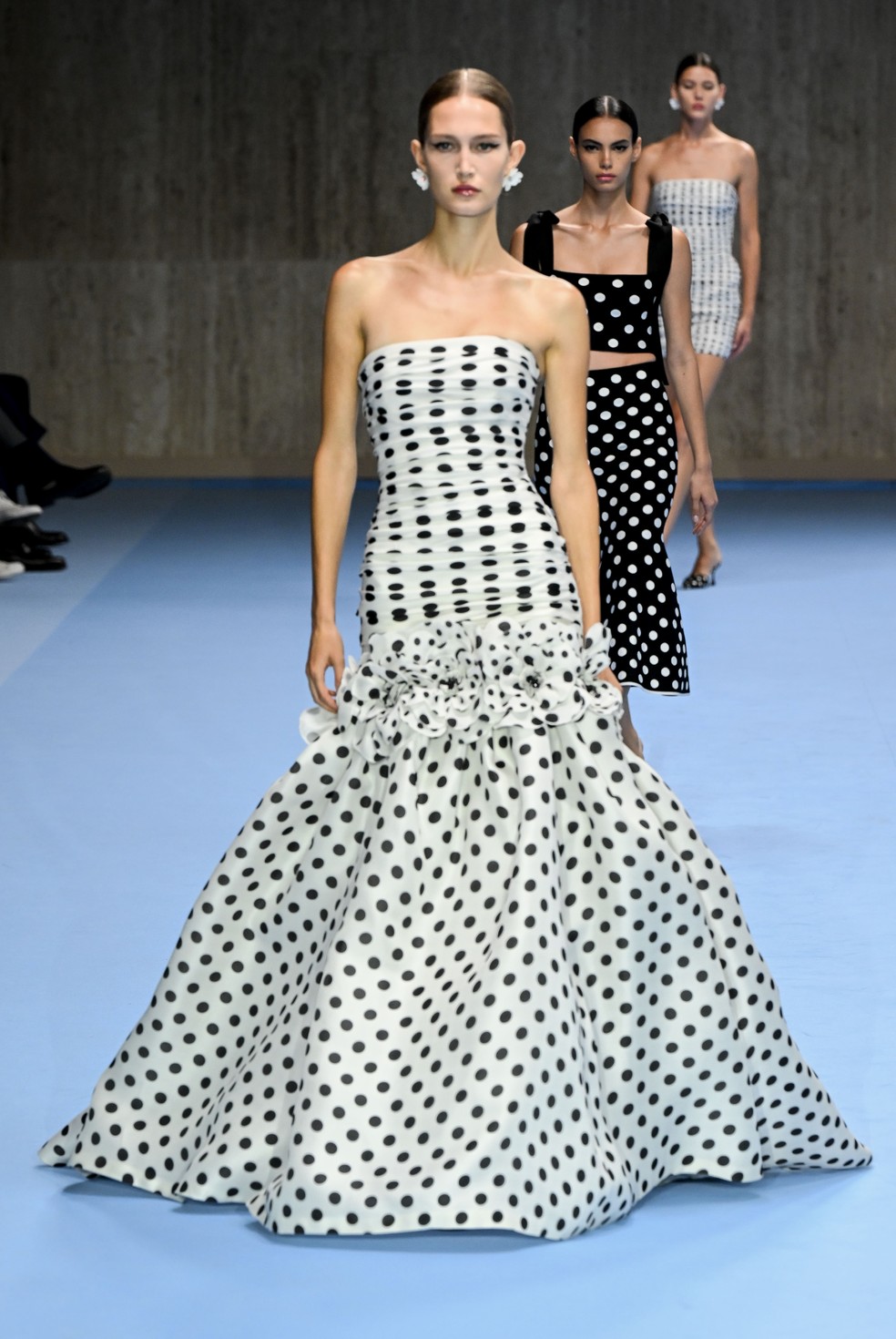 Carolina Herrera SS25 - NYFW — Foto: Giovanni Giannoni/WWD via Getty Images