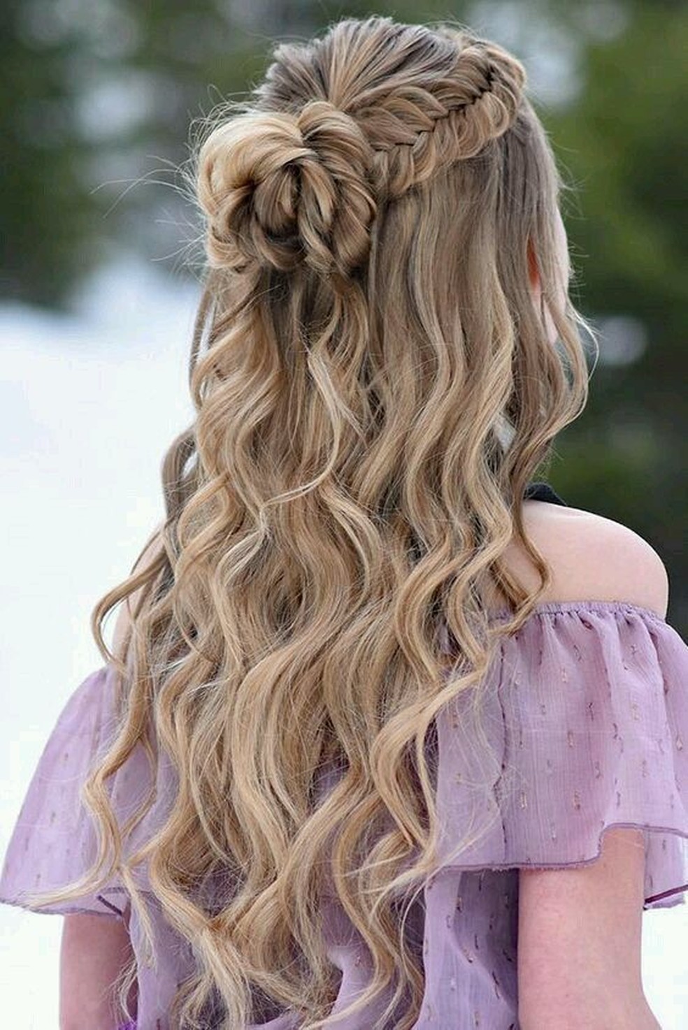 Penteados para casamento com cabelo solto: inspirações que você nem ...