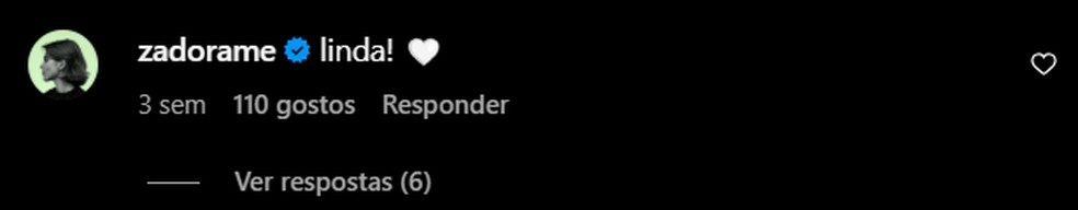 K&eacute;fera e suposta nova namorada Isadora Mesquita trocam elogios nas redes sociais h&aacute; semanas &mdash; Foto: Reprodu&ccedil;&atilde;o/Instagram