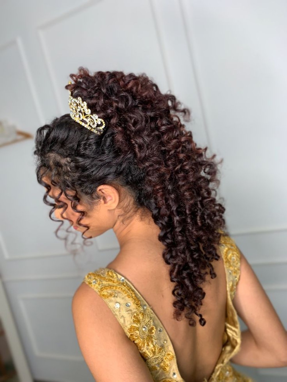 Penteados Para Cabelo Cacheado 15 Anos
