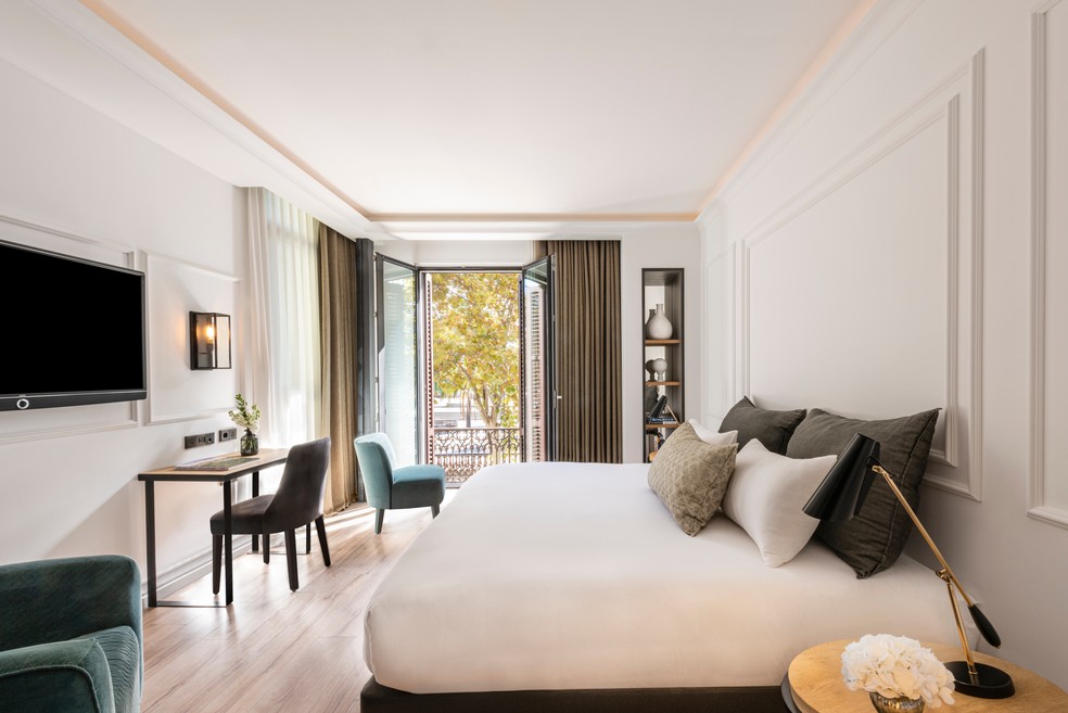 A suíte deluxe do Serras — Foto: Divulgação
